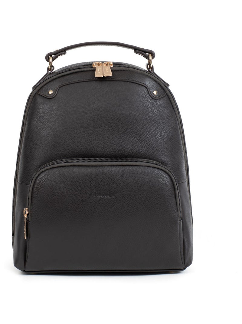 Sac à dos Cuir Preta Femme Marron foncé - Kiabi