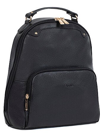 Sac à dos Cuir Preta Femme