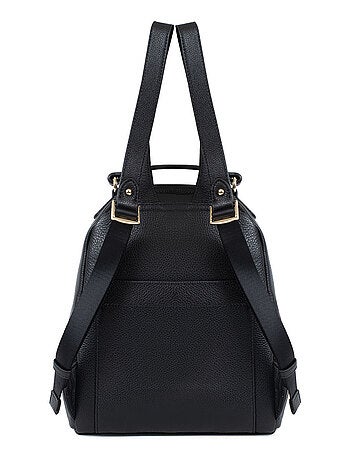 Sac à dos Cuir Preta Femme