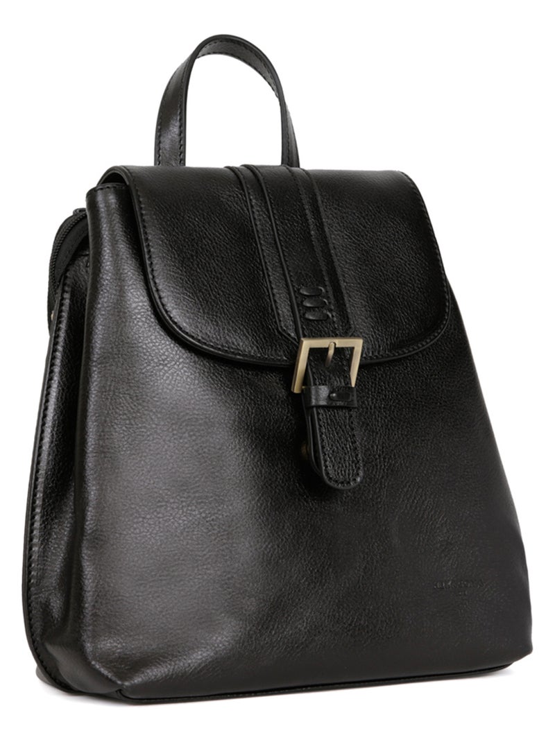 Sac à dos  Cuir RÉPUBLIQUE Noir - Kiabi