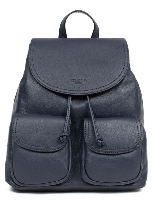 Sac à dos  Cuir SAUVAGE - Kiabi