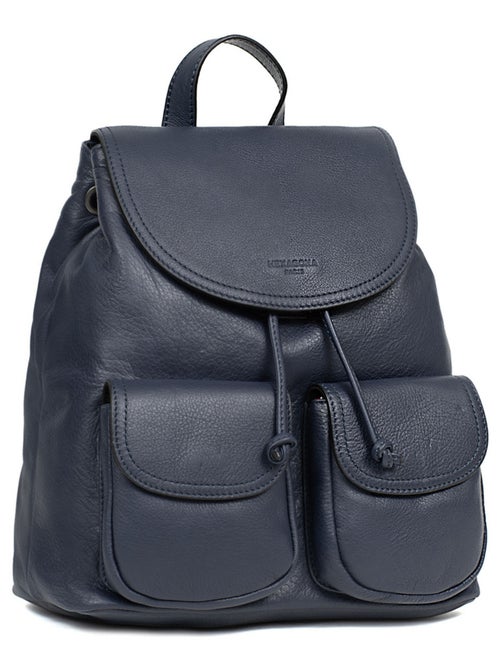 Sac à dos  Cuir SAUVAGE - Kiabi