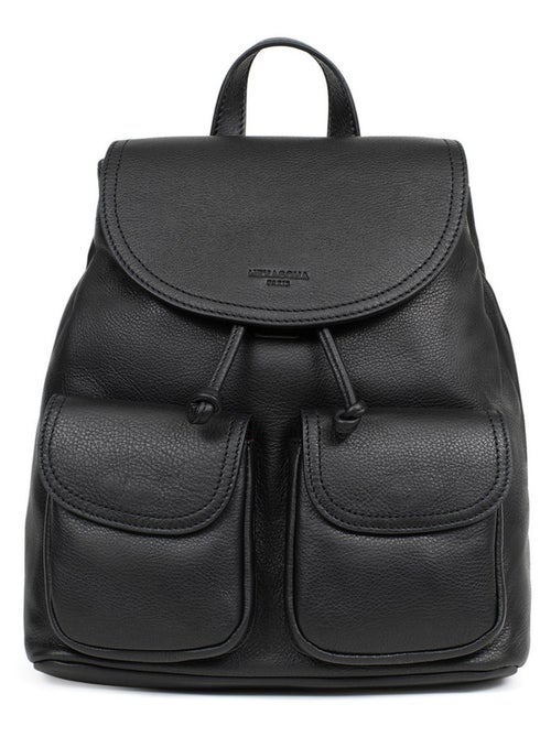 Sac à dos  Cuir SAUVAGE - Kiabi