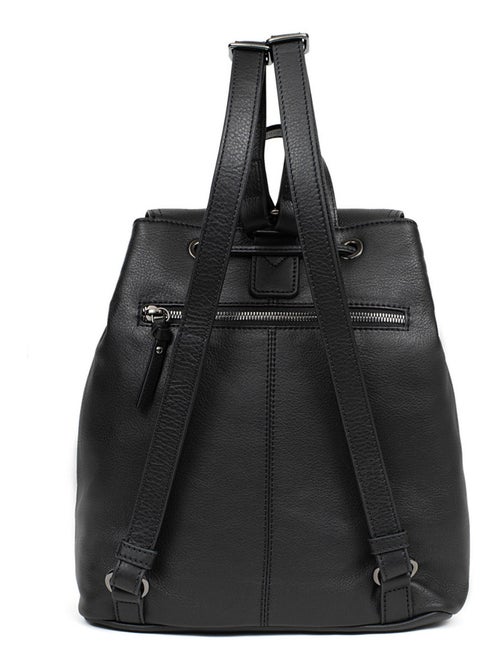Sac à dos  Cuir SAUVAGE - Kiabi