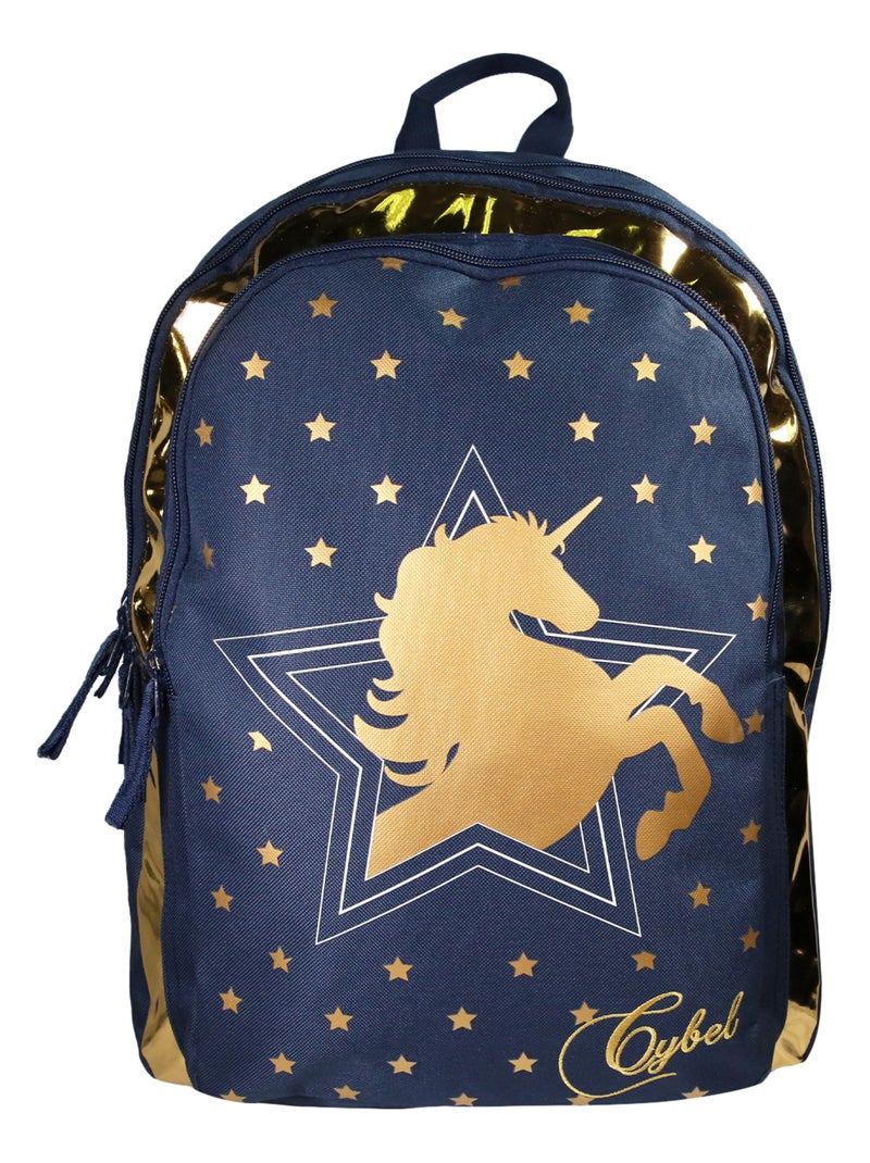 Sac à dos Cybel  bleu marine 2 compartiments – bagtrotter Bleu marine - Kiabi