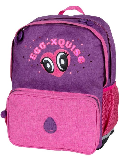 Sac à dos DDP Eggmania 41 cm 2 compartiments à poches mesh - Kiabi Sac à dos DDP Eggmania 41 cm 2 compartiments à poches mesh - Kiabi