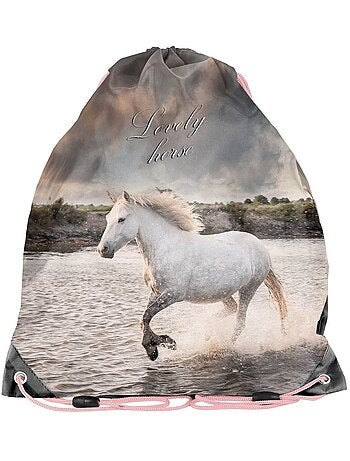 Sac à dos de natation à cordon Lovely horse 38 cm La boutique des toons