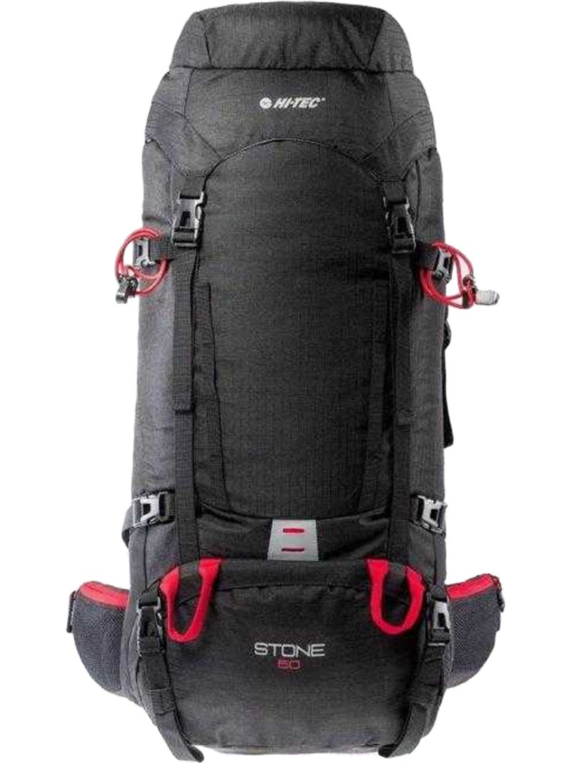 Sac à dos de randonnée stone - hi-tec Noir - Kiabi