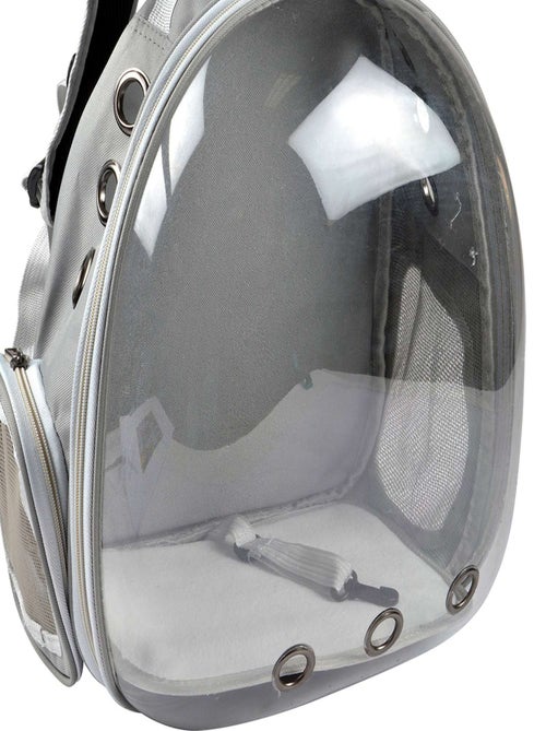 Sac à dos de transport avec bulle pour chat et chien - Kiabi