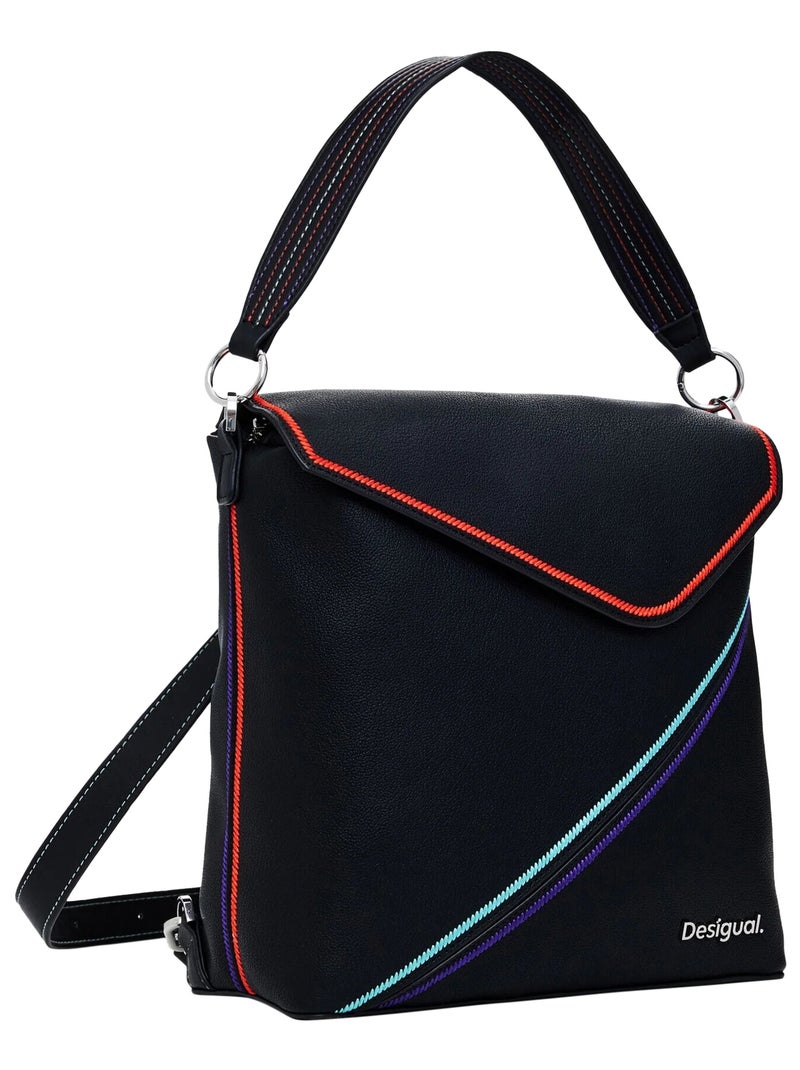 Sac à Dos Desigual Cleo Black Jersey Noir - Kiabi