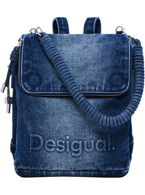 Sac à Dos Desigual Half Logo Denim Hamton Mini - Kiabi