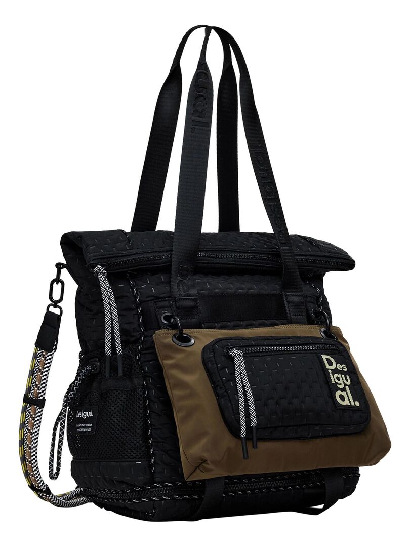 Sac à Dos Desigual Modularis Termo Voyager Noir - Kiabi