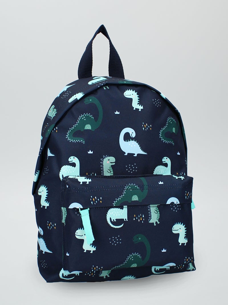 Sac à dos 'dinosaures' Bleu marine - Kiabi