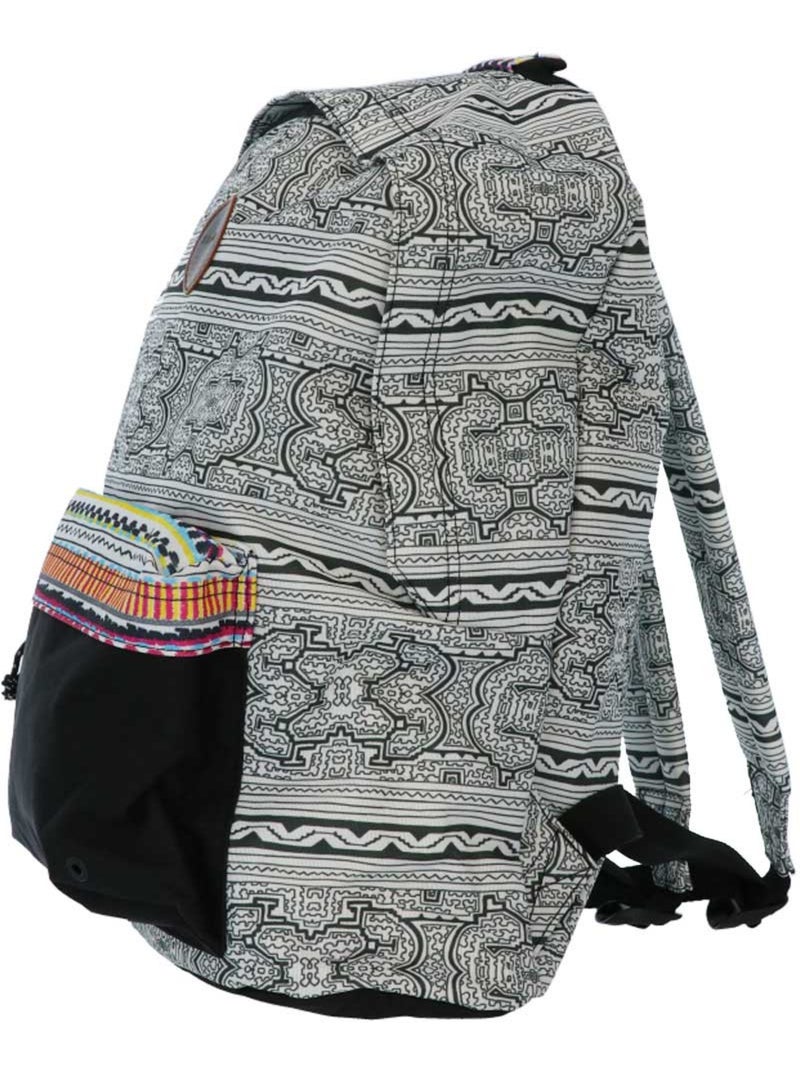 Sac à dos Dome 42 cm Rip Curl motif graphique tribal noir Blanc Noir Gris - Kiabi