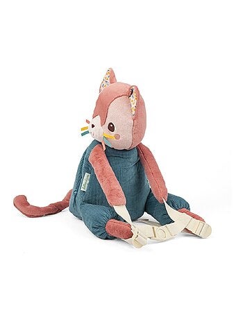 Sac à dos doux Jeanne le chat
