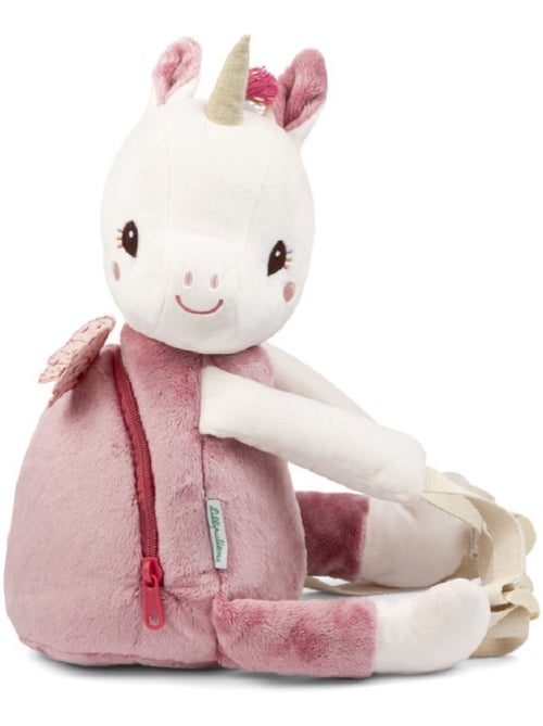 Sac à dos doux Lena la licorne - Kiabi