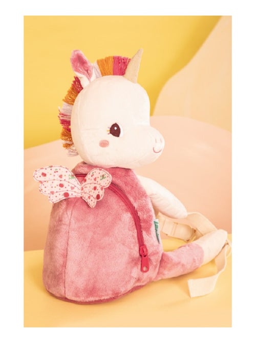 Sac à dos doux Lena la licorne - Kiabi