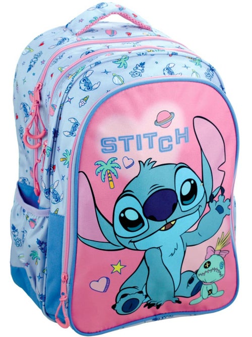 Sac à dos école 2 compartiments Stitch Voodoo 43 cm Lilo & Stitch - Kiabi Sac à dos école 2 compartiments Stitch Voodoo 43 cm Lilo & Stitch - Kiabi