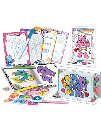 Sac à dos école de dessin & de coloriage - Les Bisounours
