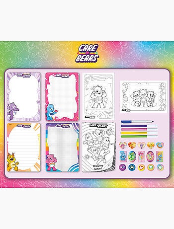 Sac à dos école de dessin & de coloriage - Les Bisounours