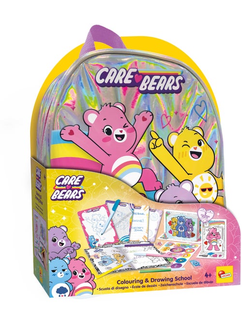 Sac à dos école de dessin & de coloriage - Les Bisounours - Kiabi