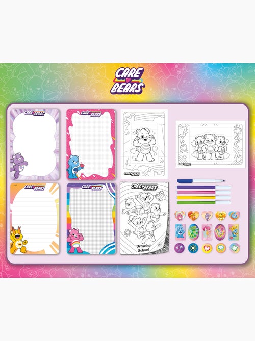 Sac à dos école de dessin & de coloriage - Les Bisounours - Kiabi
