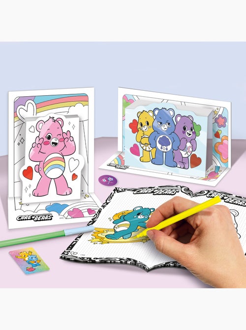 Sac à dos école de dessin & de coloriage - Les Bisounours - Kiabi
