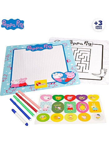 Sac à dos école de dessin peppa pig - lisciani