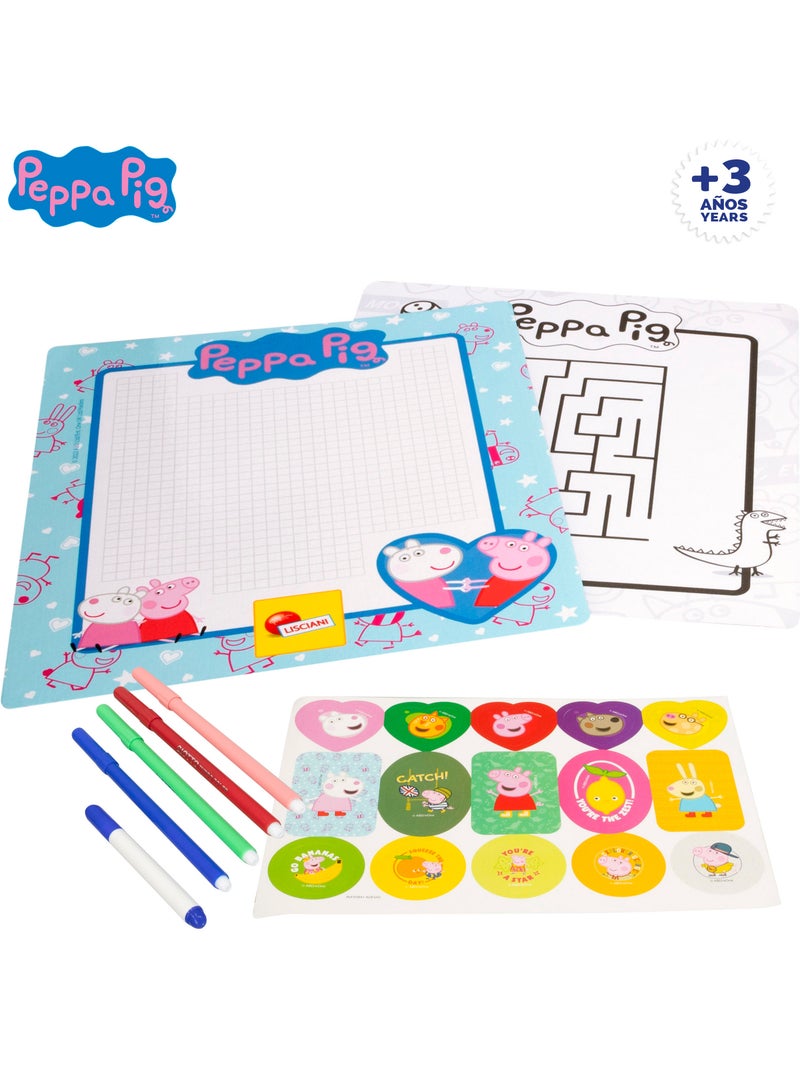 Sac à dos école de dessin peppa pig - lisciani N/A - Kiabi