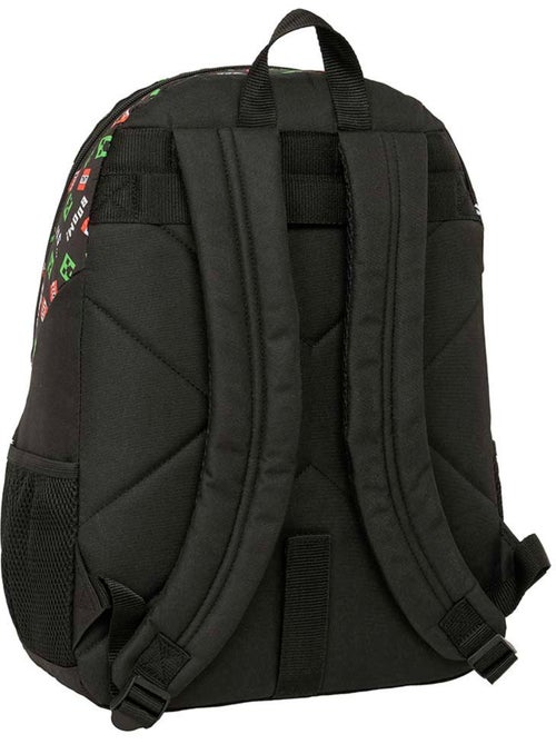 Sac à dos école Minecraft Creeper TNT 44 cm polyester 23 L SAFTA - Kiabi Sac à dos école Minecraft Creeper TNT 44 cm polyester 23 L SAFTA - Kiabi