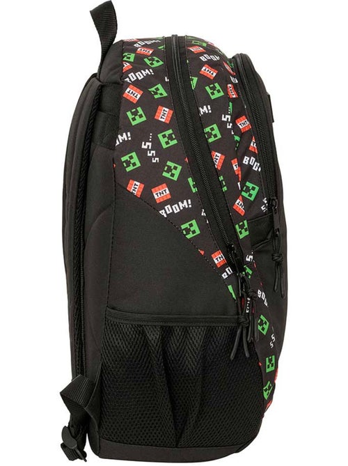 Sac à dos école Minecraft Creeper TNT 44 cm polyester 23 L SAFTA - Kiabi Sac à dos école Minecraft Creeper TNT 44 cm polyester 23 L SAFTA - Kiabi