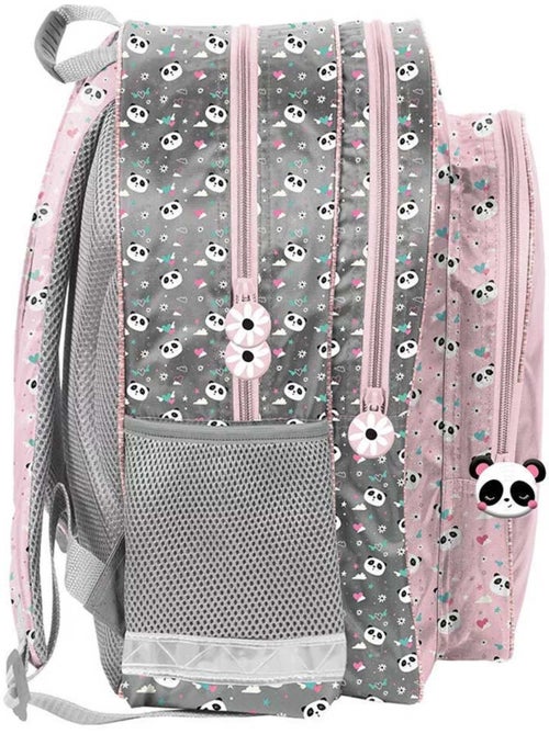 Sac à dos école panda Love 2 compartiments imperméable - Kiabi Sac à dos école panda Love 2 compartiments imperméable - Kiabi