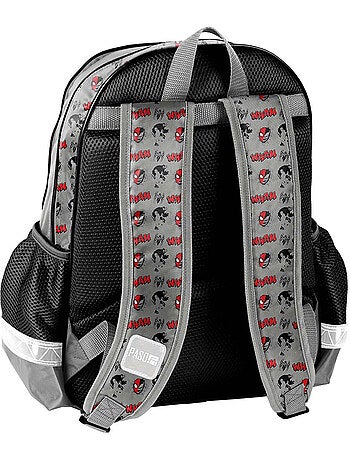 Sac à dos école sous licence Marvel Spiderman Venom 2 compartiments zippés