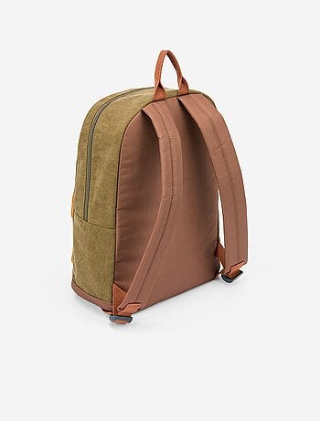 Sac à dos effet velours