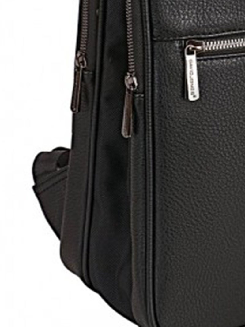 Sac à dos élégant zippé homme - AFIBEL Noir - Kiabi