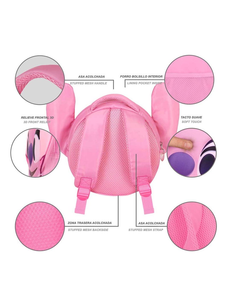 Sac à dos Emoji - Disney Lilo et Stitch Angel Send - Multicolore - Taille Unique Multicolore - Kiabi