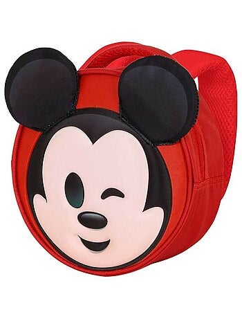 Sac à dos Emoji - Disney Mickey Mouse Send - Rouge - Taille Unique