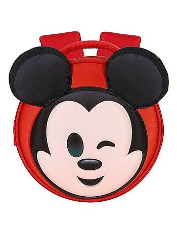 Sac à dos Emoji - Disney Mickey Mouse Send - Rouge - Taille Unique