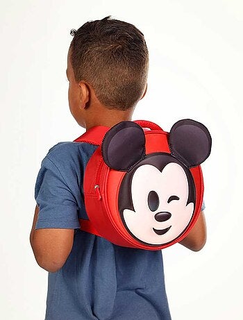 Sac à dos Emoji - Disney Mickey Mouse Send - Rouge - Taille Unique