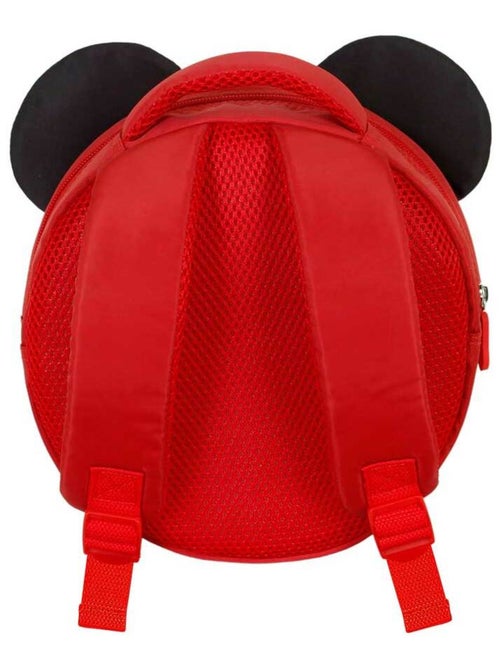 Sac à dos Emoji - Disney Mickey Mouse Send - Rouge - Taille Unique - Kiabi