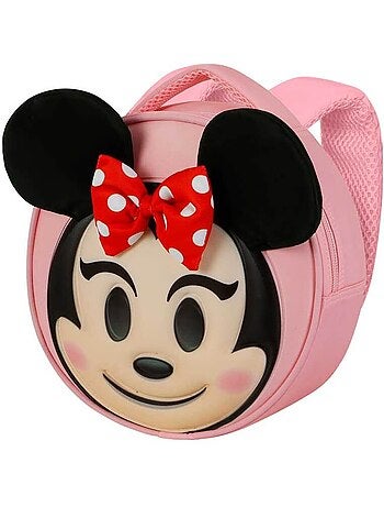 Sac à dos Emoji - Disney Minnie Mouse Send - Rose - Taille Unique