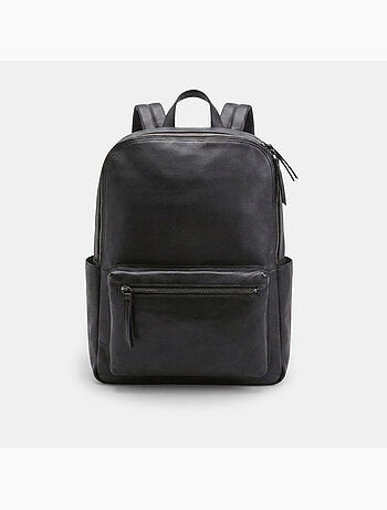 Sac à dos en cuir Bata