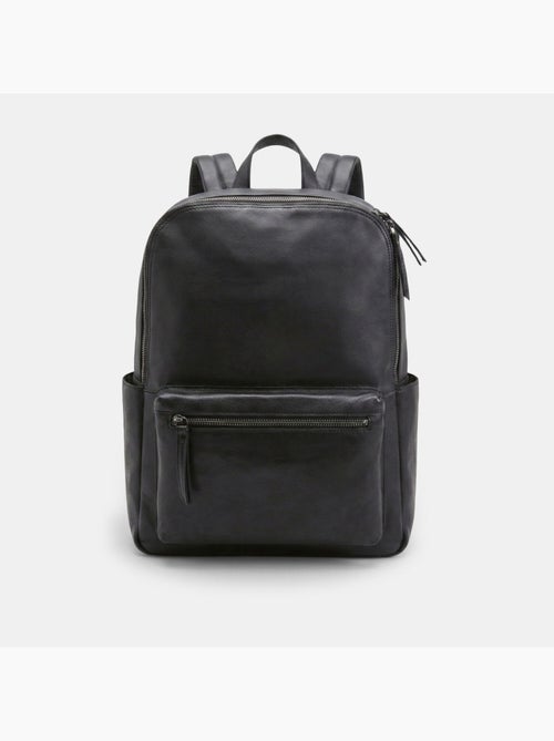 Sac à dos en cuir Bata - Kiabi