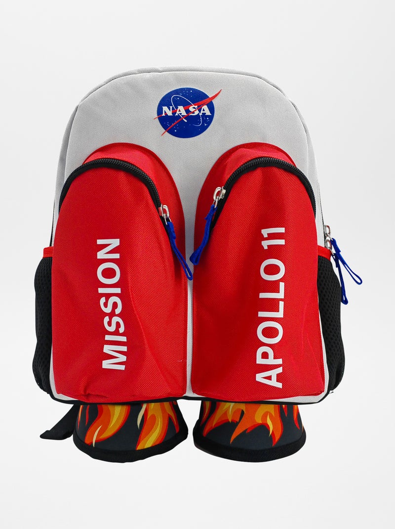 Sac à dos en forme de fusée 'Nasa' Rouge - Kiabi