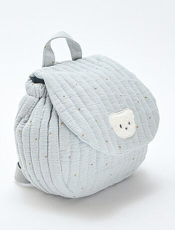 Sac à dos en gaze de coton imprimé