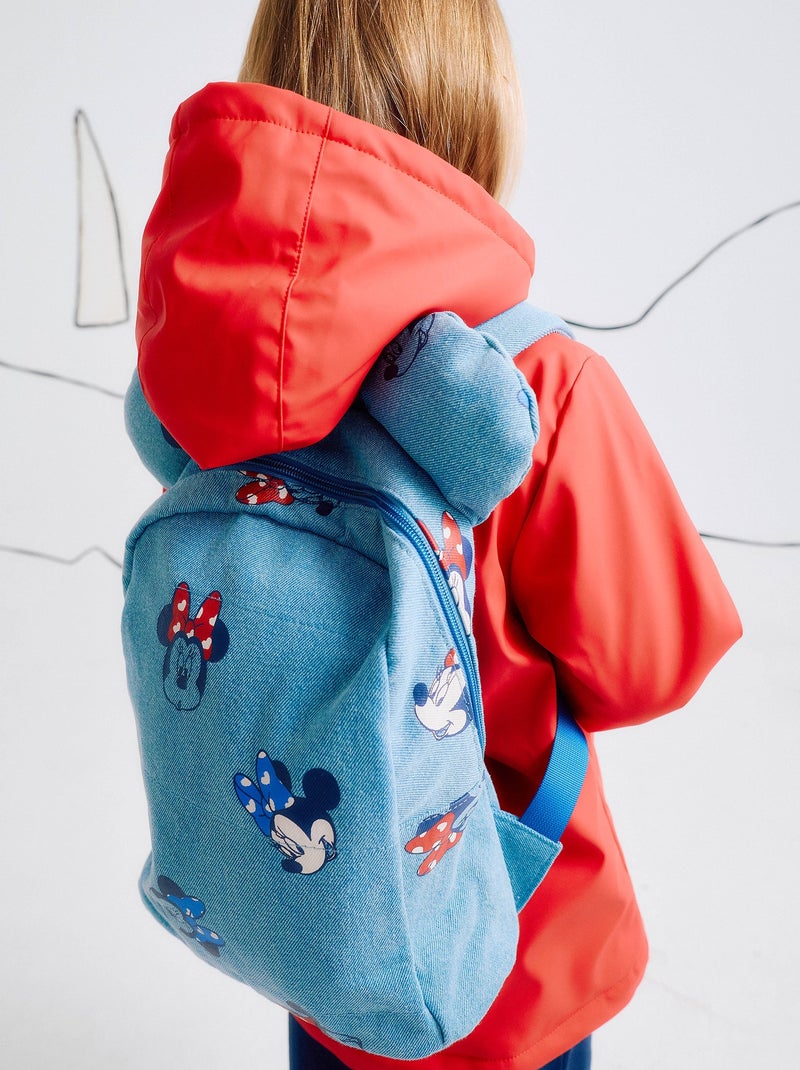 Sac à Dos en Jean avec Oreilles Minnie Bleu - Kiabi