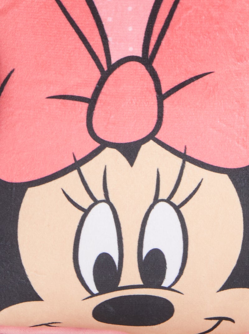 Sac à dos en matière peluche 'Minnie' 'Disney' Rose - Kiabi