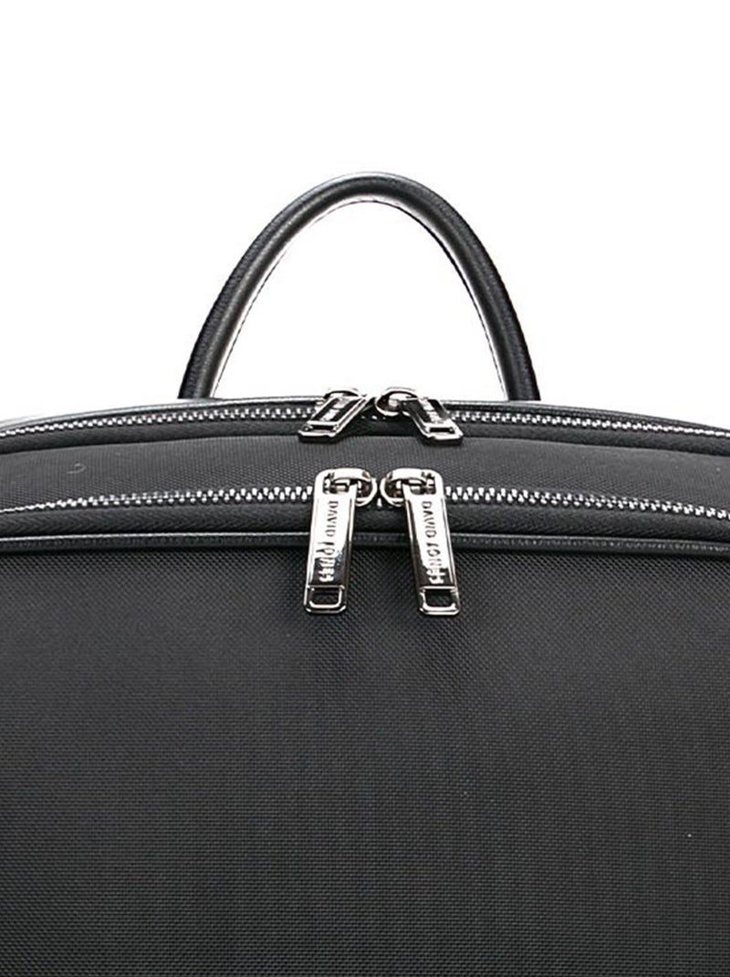 Sac à dos en toile élégant zippé homme Noir - Kiabi