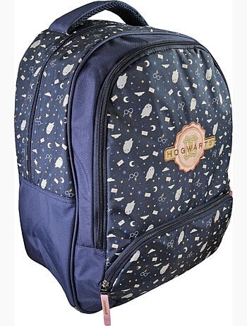 Sac à dos enfant 2 compartiments HARRY POTTER bleu nuit