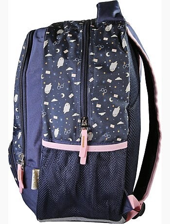 Sac à dos enfant 2 compartiments HARRY POTTER bleu nuit